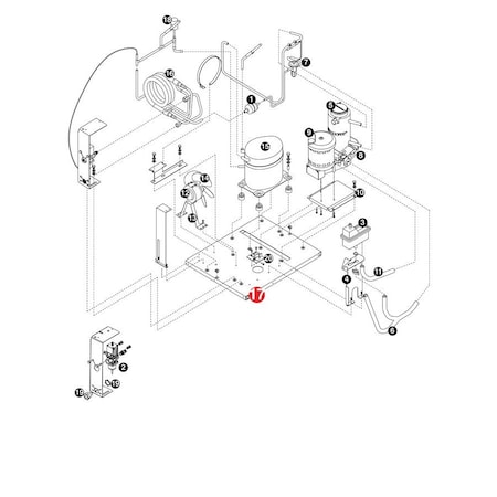 Follett Base, Icemaker L400W PI502741